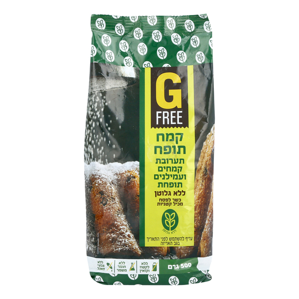 תערובת קמח תופח ללא
