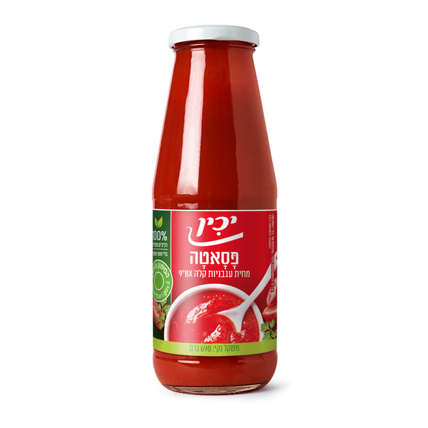 פאסאטה מחית עגבניות איטלקיות בקבוק 690 ג