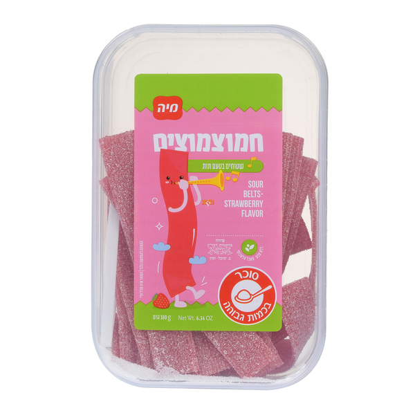 חמוצמוצים שטוחים טעם תות