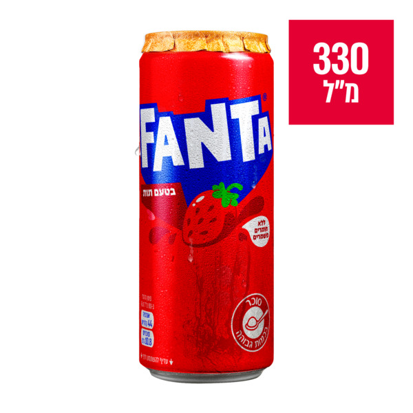 פאנטה תות פחית 330 מ