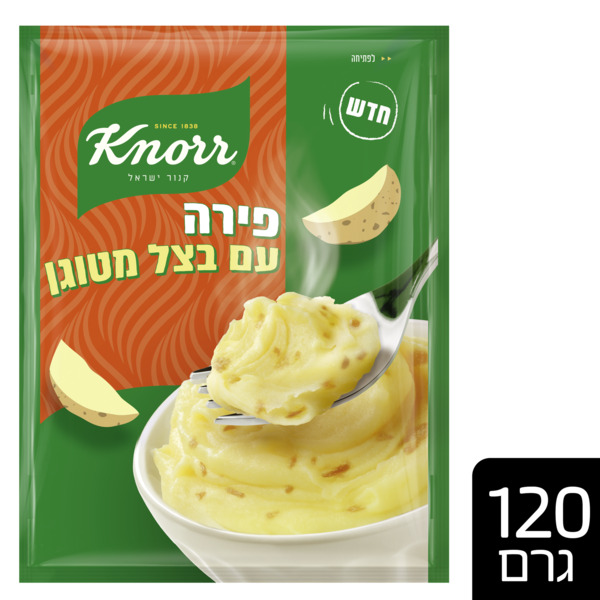 פירה עם בצל קנור 120 גר`