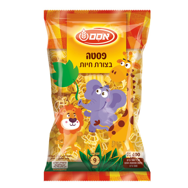פסטה גן חיות 400 גרם