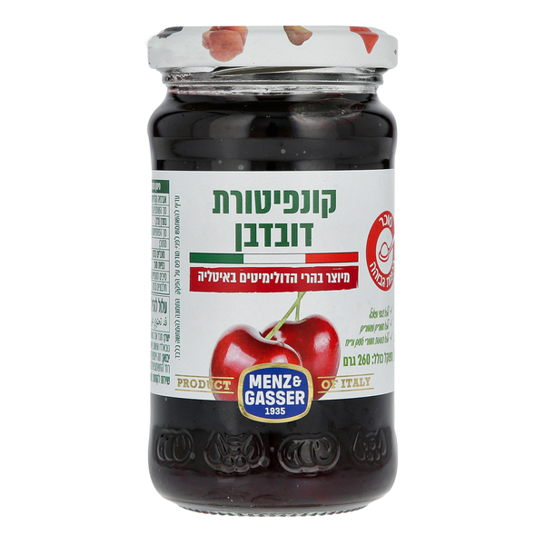 קונפיטורה דובדבן 260 גר ויסוצקי