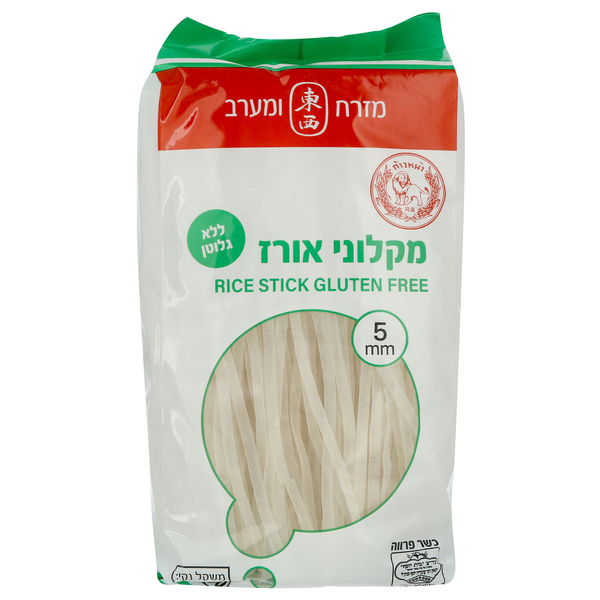 מקלוני אורז ללא גלוט