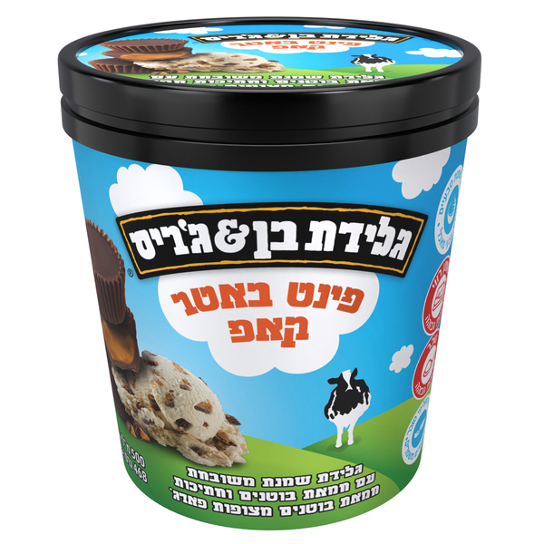 גלידת פיינט באטר קאפ 500 מל - מידע תזונתי
