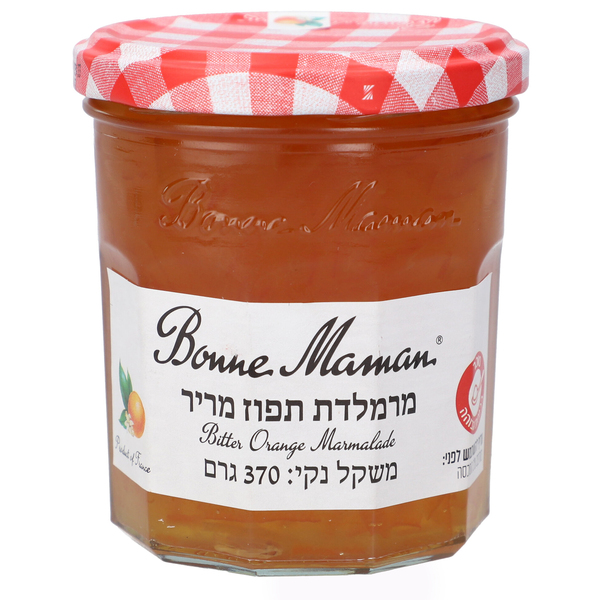 ריבת בון מאמן תפוז 370 גר - מידע תזונתי