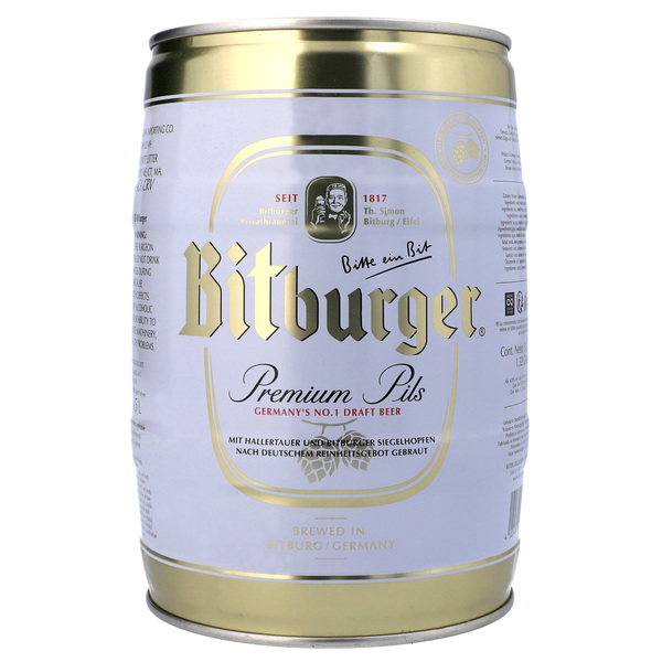 בירה ביטבורגר 5 ליטר חבית