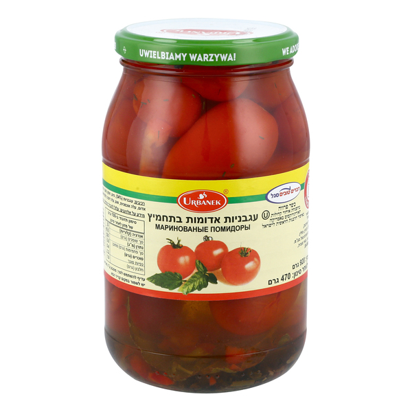 עגבנ.אדומות כבושות 920גר