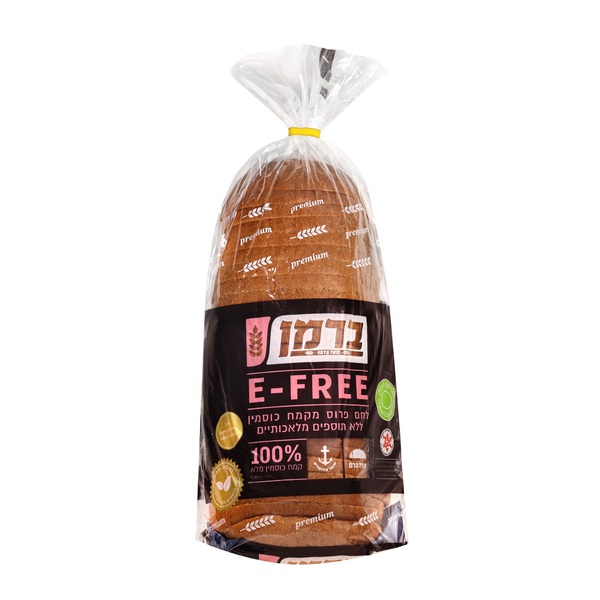 E - FREE לחם פרוס מקמח כוסמין