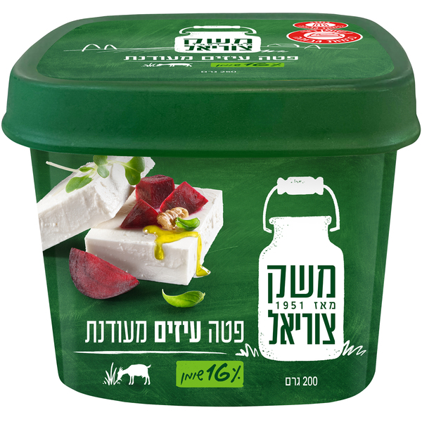פטה עזים מעודנת 16%