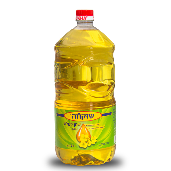 שמן קנולה 3 ל - מידע תזונתי
