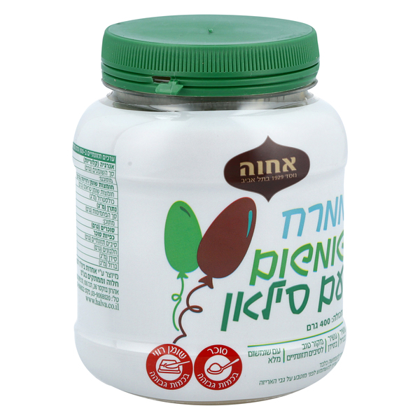 ממרח טחינה וסילאן אחווה 400 גר - מידע תזונתי