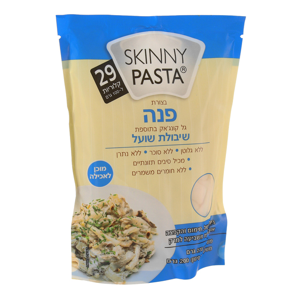סקיני פסטה שיבולת שועל פנה 270 גר - מידע תזונתי