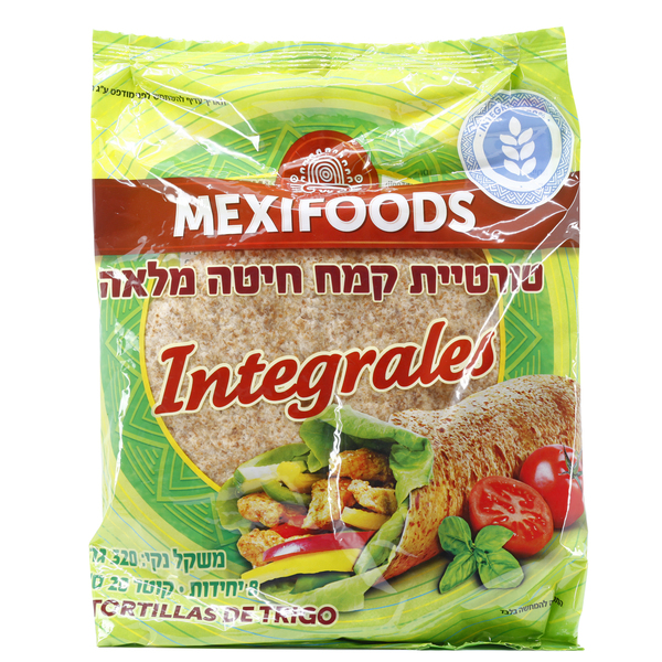 טורטיה חיטה מלאה 20