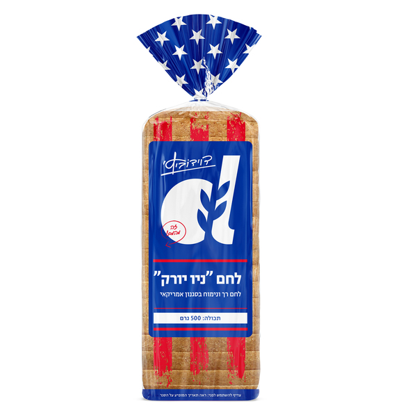 לחם ניו יורק 500 גרם