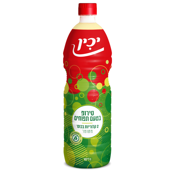 סירופ בטעם תפו"ע 1ל' יכין