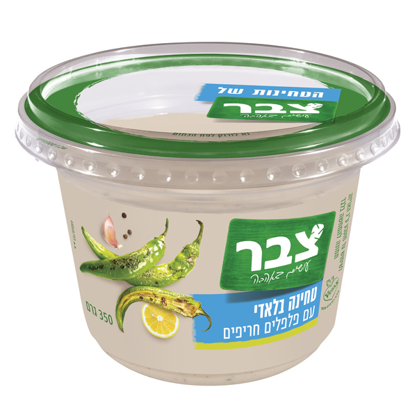 טחינה בלאדי פלפלים חריפים צבר 350 גרם