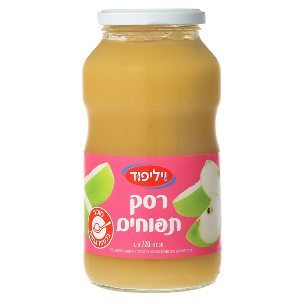 רסק תפוחים 720 גר - מידע תזונתי