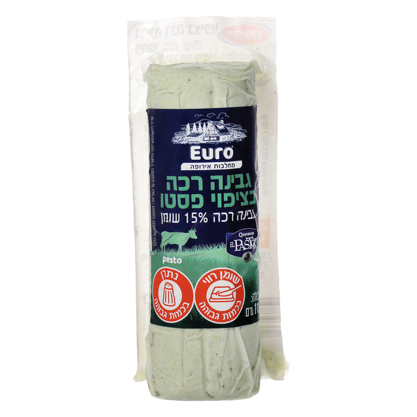 גבינה רכה בציפוי פסטו 15% שומן