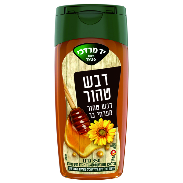 דבש לחיץ 350 גר - מידע תזונתי