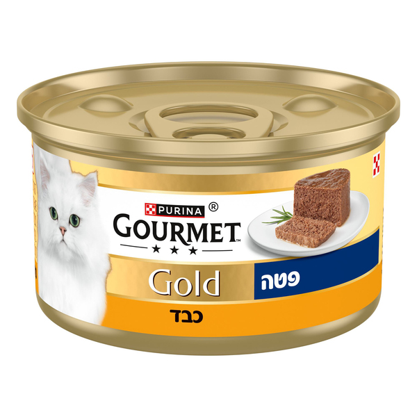 שימורי פטה גולד כבד לחתולים