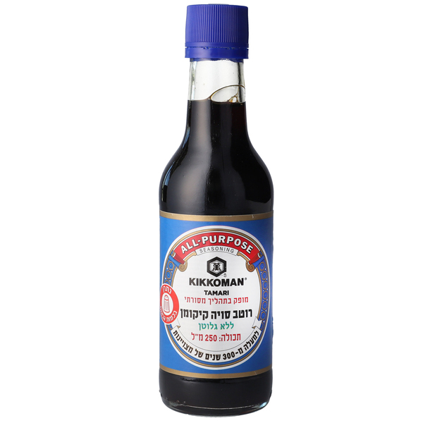 רוטב סויה קיקומן ללא גלוטן 250 מ"ל