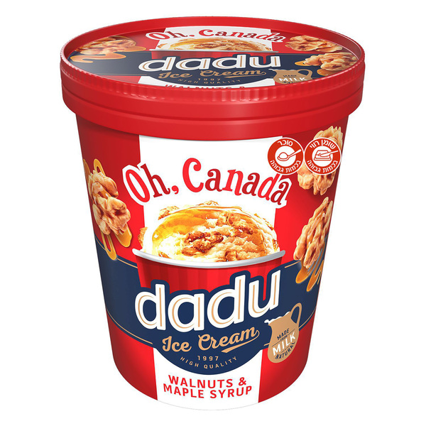 גלידת שמנת בטעם מייפ