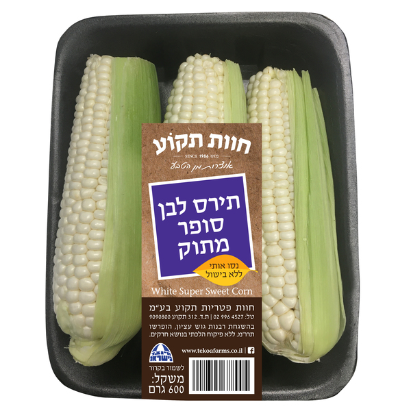 תירס לבן 600גרם