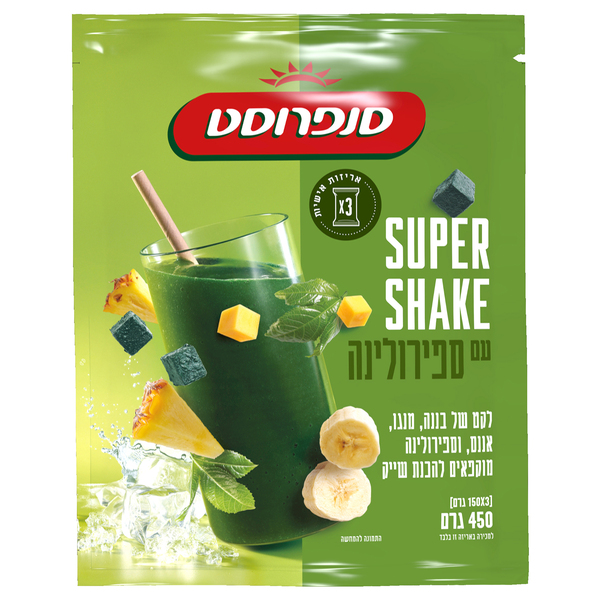 סמוטי סופר פוד עם ספירולינה סנפרוסט 450