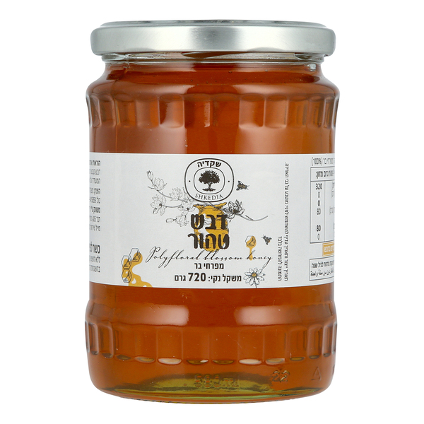 דבש פרחי הדר 720 גרם