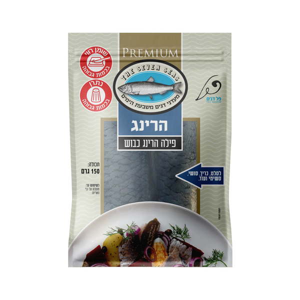 פילה הרינג כבוש 150ג