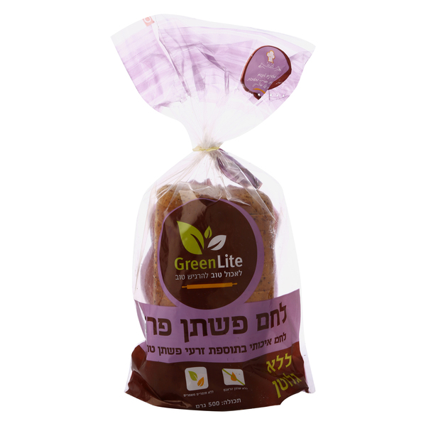 לחם פשתן פרוס 500 גר