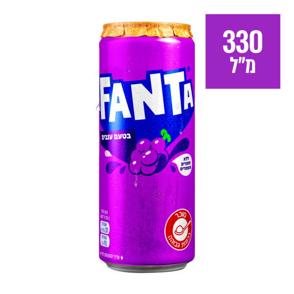 פחית ענבים סליק 330 מל פאנטה