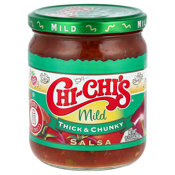 מטבל סלסה בחריפות עדינה Chi-Chi`s - מידע תזונתי