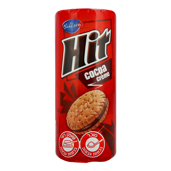 היט עוגיות סנדוויץ קרם קקאו בלזן 134 גרם