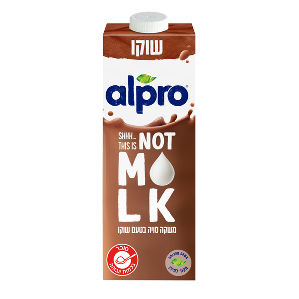 אלפרו NOT MILK סויה טעם שוקו 1 ליטר. - מידע תזונתי
