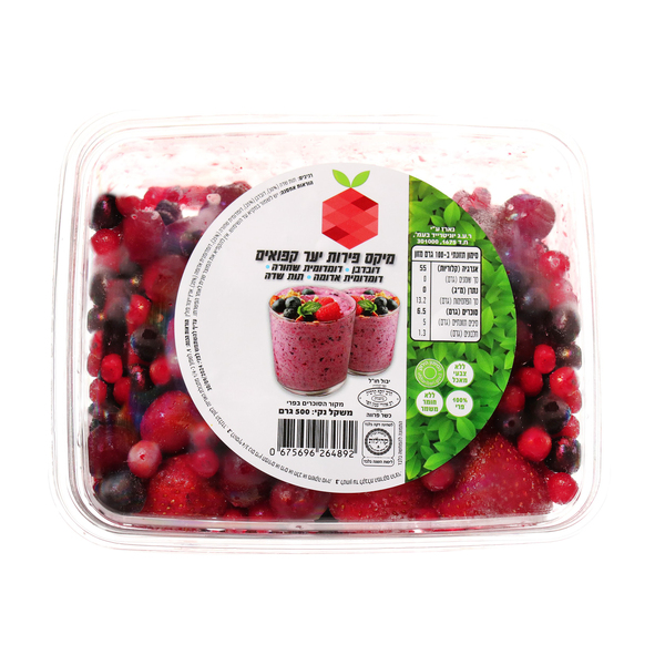 מיקס פירות יער שלם 500ג קפוא