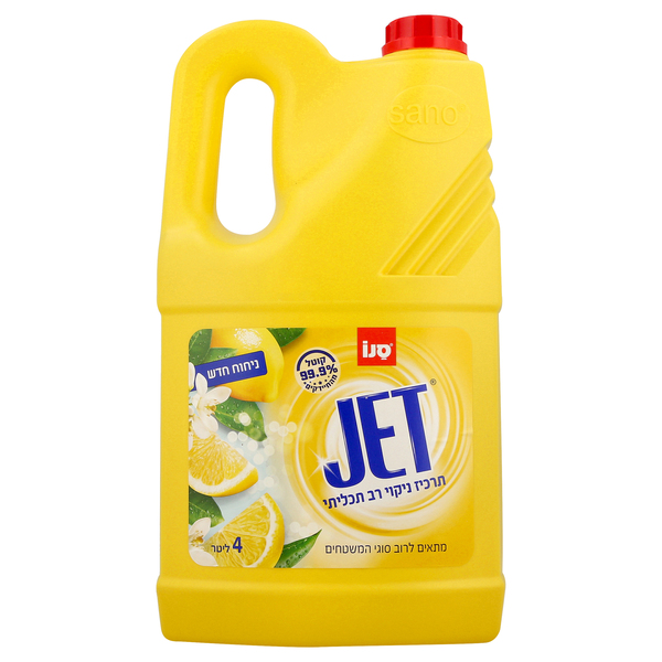 תרכיז סנו ג'ט רב תכליתי לניקוי 4 ליטר