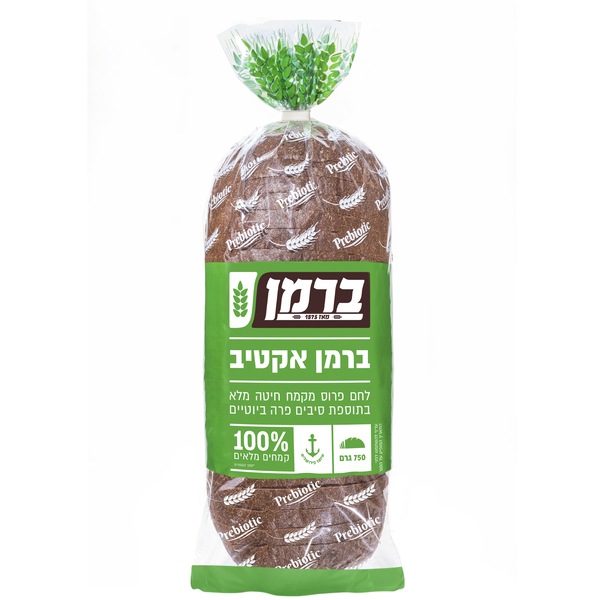 ברמן אקטיב בתוספת סיבים פרה ביוטיים