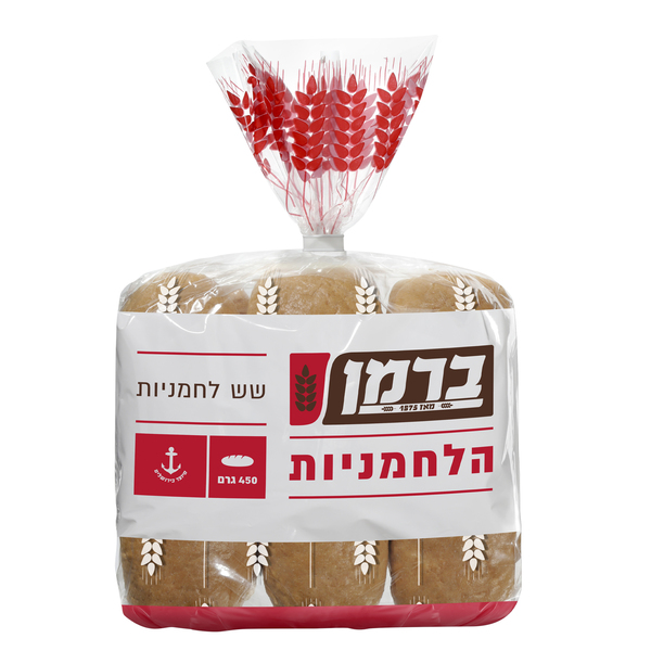 לחמניות רגילות ברמן מארז 6 * 75 גרם