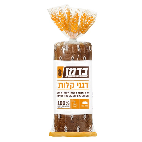לחם דגנים פלוס ברמן 500 גרם