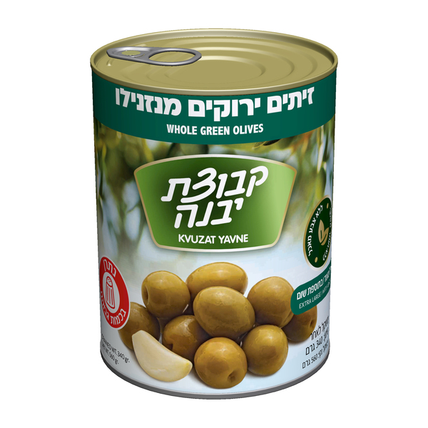 קבוצת יבנה, זיתים ירוקים מנזנילו, גדול מאוד בטעם ש