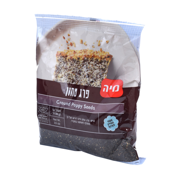 פרג טחון 100 גר` - מידע תזונתי