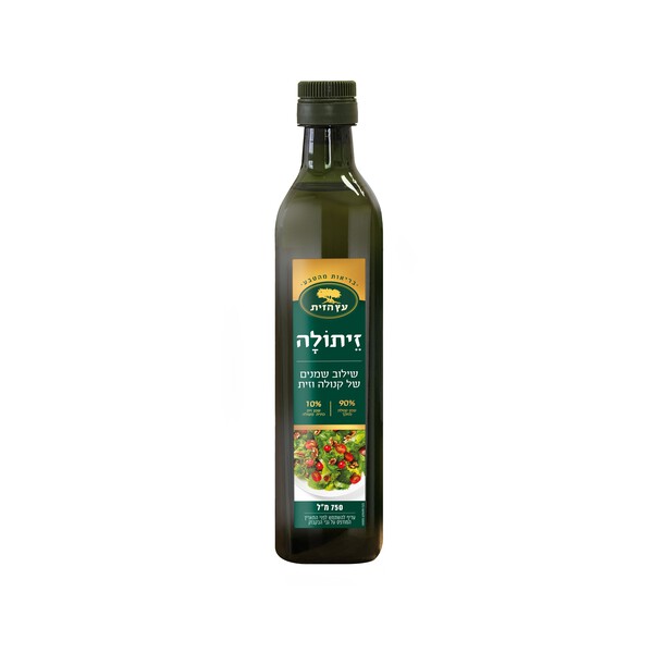 זיתולה שמן זית וקנולה עץ הזית (750 מל) - מידע תזונתי