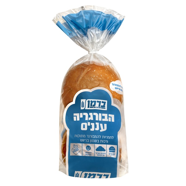לחמניות המבורגר בסגנון בריוש