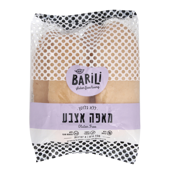 מאפה אצבע ללא גלוטן 330 גר - מידע תזונתי