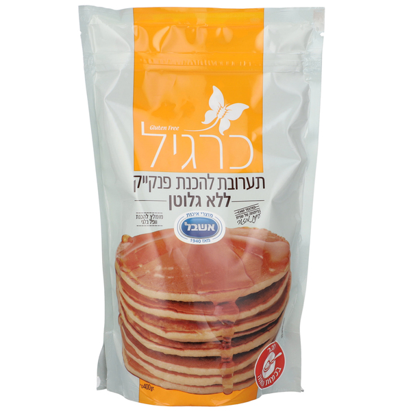 קמח נטול גלוטן -כרגיל פנקייק 450 גר - מידע תזונתי