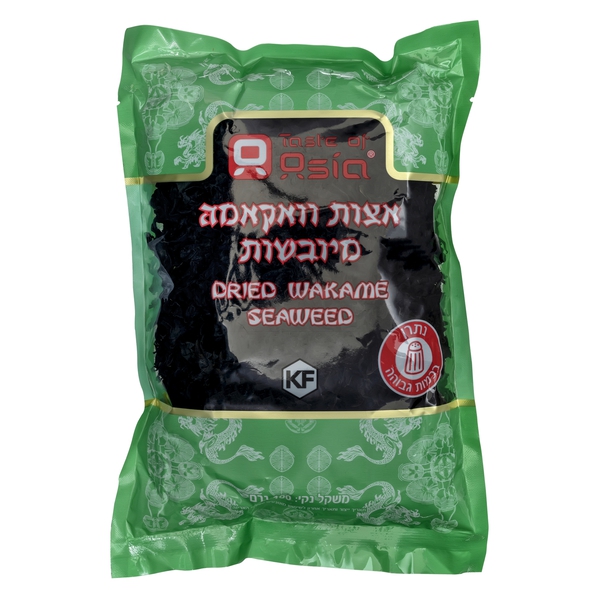 טעם אסיה אצות וקאמה 100גר - מידע תזונתי
