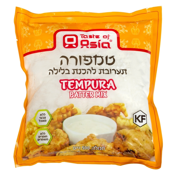 קמח טמפורה כשר מזרח ומערב 500 גר` - מידע תזונתי