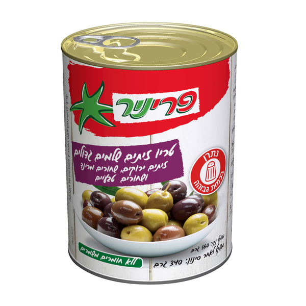פריניר טריו זיתים 560ג. - מידע תזונתי